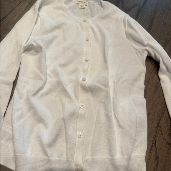 Crewcuts White Button-Up Cardigan - Picture 3 of 3